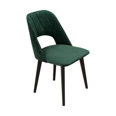 Jídelní židle RAMONA 400 - černá / zelená