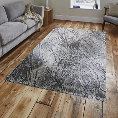 Obdélníkový kusový koberec 80x150 BREA 4 - šedý / béžový