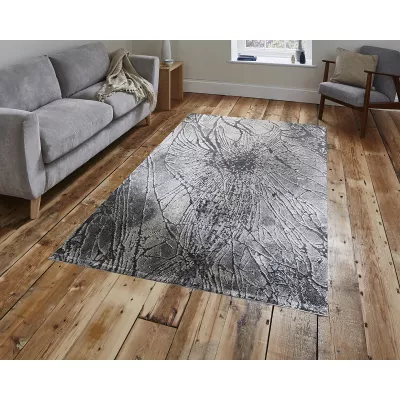 Obdélníkový kusový koberec 80x150 BREA 4 - šedý / béžový