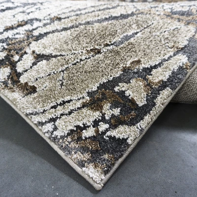 Obdélníkový kusový koberec 80x150 BREA 4 - béžový / hnědý