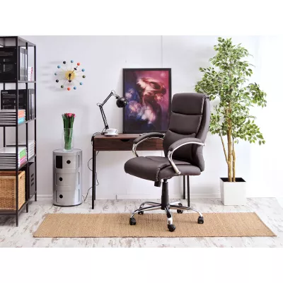 Kancelářská židle LUCIANA - hnědá