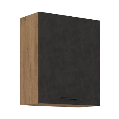 Horní kuchyňská skříňka VANYA - šířka 60 cm, matera / dub lancelot