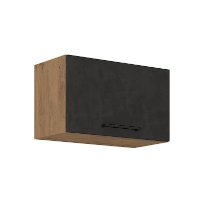 Digestořová skříňka VANYA - šířka 60 cm, matera / dub lancelot