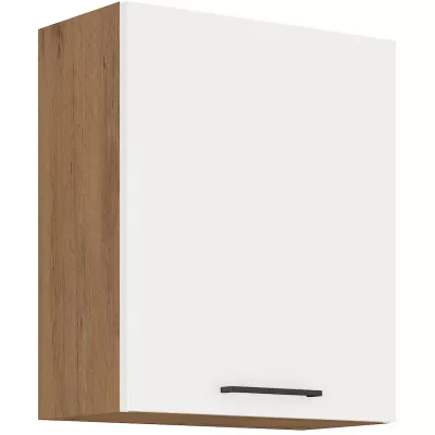 Horní kuchyňská skříňka VANYA - šířka 60 cm, bílá / dub lancelot