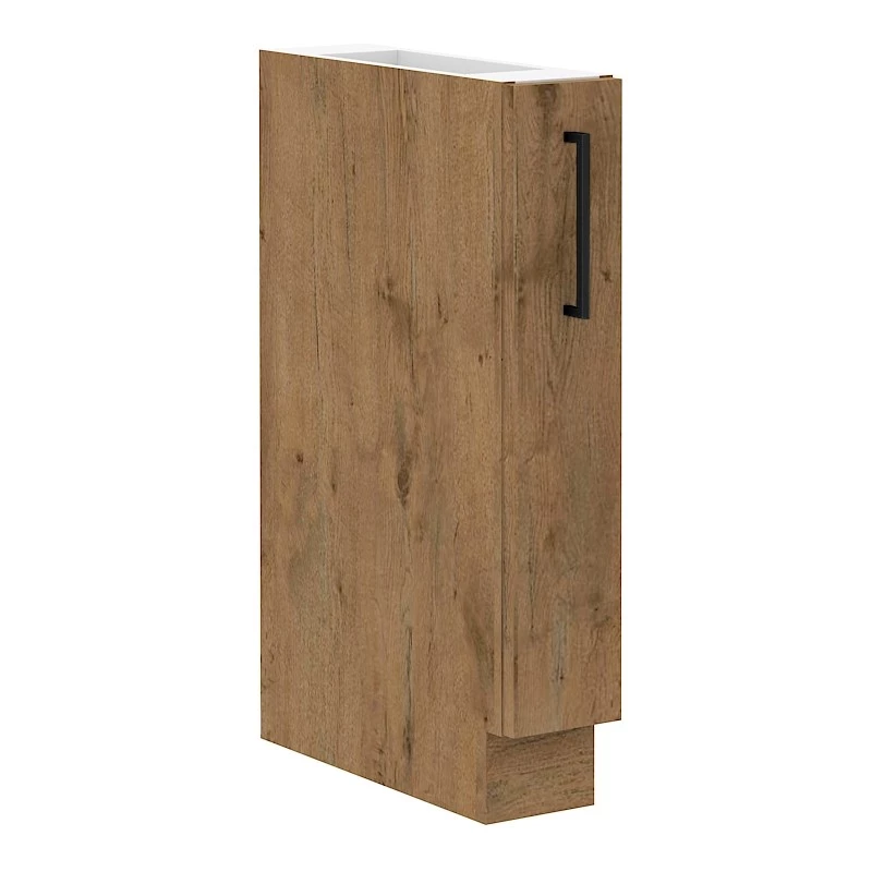 Výsuvná skříňka VANYA - šířka 15 cm, dub lancelot