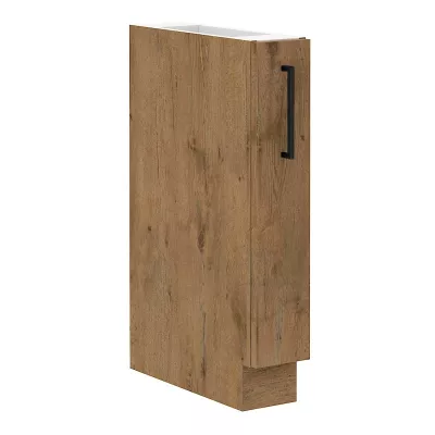 Výsuvná skříňka VANYA - šířka 15 cm, dub lancelot