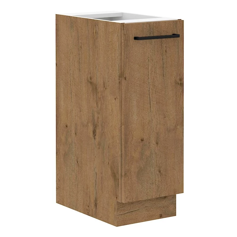 Výsuvná skříňka VANYA - šířka 30 cm, dub lancelot