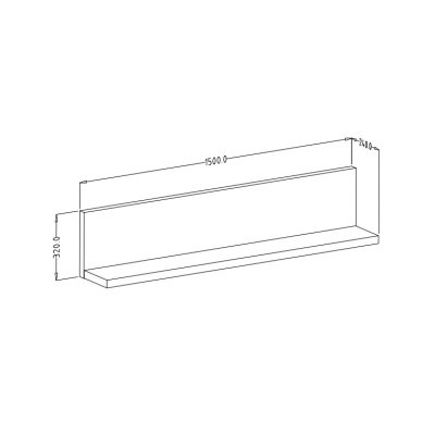 Police KIBOU, beton Colorado