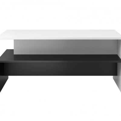 Moderní konferenční stolek BRYCE, bílá