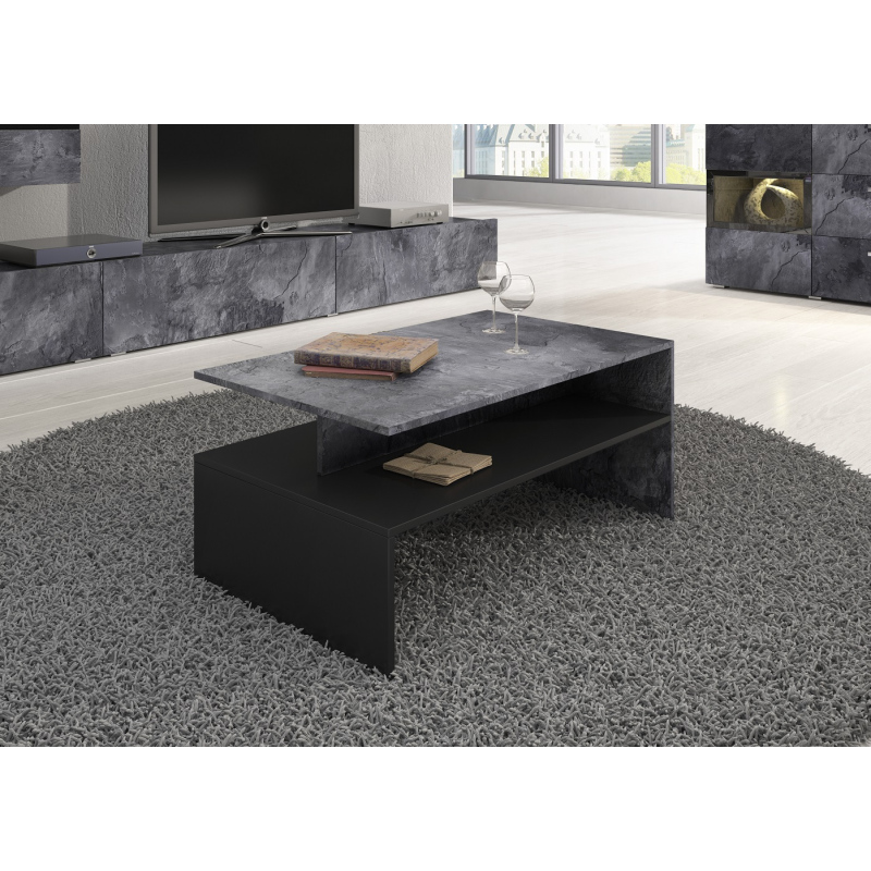 Moderní konferenční stolek BRYCE, schiefer